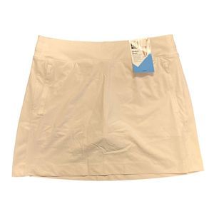 Member's Mark Women's 4 Way Stretch Mid Rise Stretch Skort - Almond